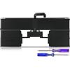K KYUER A2669 Laptop Batteria per Mac-Book Air Model A3113(13-inch, M3, 2024),A2681(13-inch, M2, 2022),EMC 8611 8612 4074 Mac15,12 Mac15,13 Mac14,2 MLY33LL/A MRYU3LL/A MC7X4LL/A MXD43LL/A MLY43LL/A MRXV3LL/A