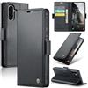 Teeirllim Cover per Samsung Galaxy A56 5G, Blocco RFID Custodia Portafoglio Premium PU Pelle,con Funzione Supporto Magnetica Carta Fessura Case Flip Libro per Samsung Galaxy A56, Nero