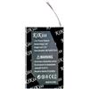 Generic Batteria ad alta capacità da 5500 mAh compatibile per Garmin 361-00166-00, batteria di ricambio ai polimeri di litio a 0 cicli