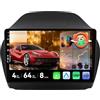MISONDA MSD 10.1 Pollice Android 15 Autoradio Per Hyundai IX35 (2010-2017) GPS Navi Radio| 4G+64G | CarPlay Android Auto Volant Dual-Band WiFi DSP DAB Bluetooth | Telecamera MIC | Octa-Core 2 Din