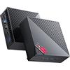 NiPoGi AM06Pro Mini PC Ryzen 7 5700U(Fino a 4,3 GHz),32GB (2 * 16GB) DDR4 512GB M.2 SSD Mini Computer WIN-11 PRO,WiFi 6/BT 5/Dual LAN,4K@60Hz Triplo Display HDMI 2.0+DP+Type-C,АMD Micro PC