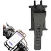 Generic Supporto per telefono da manubrio per bici - Supporto universale per manubrio per moto in silicone | Supporto per cellulare da 4,7-7,2 pollici compatibile con la maggior parte dei telefoni
