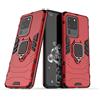 MaiJin LuluMain Compatibile con Samsung Galaxy S20 Ultra, Galaxy S20Ultra 5G Cover, Custodia Armor Anello Cavalletto (Funziona con Il Supporto Magnetico per Auto) Case Paraurti (Rosso)