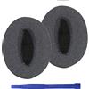 Adhiper Cuscinetti auricolari HD 450BT compatibili con Sennheiser HD 4.50BT, HD 4.50BTNC, HD 4.40BT, HD 350BT, cuscinetti auricolari con rete traspirante e memory foam (grigio/lino)