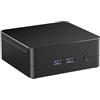AskHand Mini PC, Ryzen 5 7430U (6C/12T 4.3 GHz) 8GB DDR4 256GB SSD, Windows 11 Pro/WiFi 6/BT-5.2/USB*4/Type-C (4K@60Hz~8K@30Hz)/ HDMI*2 (4K@60Hz) 3 uscita schermo