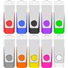 TEWENE Chiavetta USB da 2 GB, set da 10 pezzi, chiavetta USB Flash Drive Stick,High Speed USB 2.0 multicolore