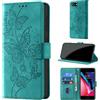 CaseGla Cover per iPhone 7 / iPhone 8 / SE2 2020 / SE3 2022 4,7 Zoll [Blocco RFID] Custodia Portafoglio Premium Pelle PU Wallet Case Flip Libro con Porta Carte Slot Supporto, Turchese