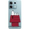 LA CASA DE LAS CARCASAS Cover compatibile con Xiaomi Redmi Note 13 Pro 5G - Poco X6 Ufficiale di Peanuts Snoopy in silicone trasparente flessibile con licenza ufficiale di Snoopy