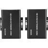 Tonysa Extender KVM HD 150M, Trasmissione Full HD 1080P, Lunga Distanza, Alta velocità, compatibilità Multi-video Con/per Proiettori, DVD, Set Top Box (Spina europea)