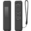 AIYAAIYA Custodia Compatibile con TV Samsung BN59-01480L/01432A/01432J/01432B/01432D/01432 TM2360E TM2360F TM2560E TM2361E Protezione in Silicone per Telecomando Solare Intelligente con Cordino (Nero)
