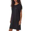 EMPORIO ARMANI Vestaglia Corta da Donna Essential con Borchie, Nera, XL