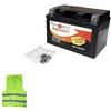 CLICK & GO COMPATIBILE CON HONDA XL V Transalp ABS 700 per anno 2008 al 2013 BATTERIA YTZ14S-BS OKYAMI OTZ14S-BSR FORNITA CARICA E PRONTA ALL'USO BATTERIE ATTIVE 11,2 AMPERE 12 VOLT 150X87X110MM