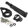 Hhfksci Ammortizzatore Sterzo Per CBR600RR Per CBR 600RR Per CBR 600 Per RR 2005 2006 Stabilizzatore Moto Ammortizzatore Sterzo Staffa Kit Montaggio Kit Supporto Ammortizzatore(Installation kit A)