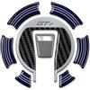 VQLDPX Moto Serbatoio Adesivo Adesivo Per Tappo Serbatoio Moto Per YAMAHA Tracer 9 GT+ 9GT 2025, Protezione Per Benzina Paraserbatoio Protezione