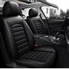 ZORQ Pelle Set Coprisedili Protezioni per Audi A1 A1 S-Line A1 Sportback A1 S A2 A3 8P 8V Confortevole Traspirante Anteriore Posteriore del Sedile Interno Accessori, Black Style