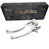 LE LEFOSSI Leva del freno della frizione del motociclo robusta e durevole Compatibile con Yamaha YZFR1 YZFR1000 YZF-R6 YZFR600 1999 2000 2001 2002 2003 2004 FZ6 2004 2005 Polished Silver