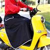 Hanlintk Protezione gamba universale per scooter, tessuto Oxford 600D, parapioggia e vento, per scooter, colore: nero