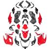 ATGCBCAUF Per X-ADV XADV 750 2021 2022 2023 2024 Kit Carene Complete Per Moto Set A Iniezione Pannelli Telaio Cofani Carenatura Laterale Moto(007)