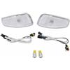 FRTRGVUVXP Per Jeep Per Renegade BU 2014 2015 2016 2017 2x Ripetitore Riflessione Avvertimento Anteriore Laterale Parafango Luci Indicatore I Direzione Lampada(Bianca)