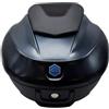Generico Bauletto 36L Originale per Beverly HPE 300/400 i.e. 2021-2022 - Top Case Posteriore - Nero Tempesta