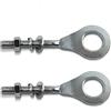 Wai Danie 2 Pezzi Tendicatena Asse Ruota Catena 15mm Regolatori Tensionatori Per 110cc 125cc 140cc 150cc Dirt Pit ATV Quad Bike