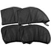 WpTGEX Tendine Parasole per Dacia Duster, Calza Parasole Auto Zanzara Protegge, Block Raggi UV Anti-Zanzara Protegge, Parasole Auto Finestrini Laterali,4 PCS 90cm(2 Front+2 Rear)