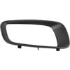 BildeeMait Copertura paraurti anteriore fendinebbia cornice cornice in plastica nera decorazione compatibile per Mitsubishi Pajero V73 2000-2002 OEM MR388019 MR388020 per migliorare stile e visibilità
