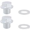 Briny River Tappo bullone di scarico della coppa dell'olio con rondella 90009-R70-A00 94109-14000 compatibile con Acura compatibile con Honda