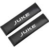Generic 2 Pz Fibra Di Carbonio Cintura Di Sicurezza Cuscini Spalla Pad Per Nissan Juke Morbido Auto Cintura Di Sicurezza Coprire Cuscinetti Accessori Interni