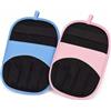 YJWZ Guanto Magico per la Rimozione dei Peli di Animali Domestici - Spazzola Elettrostatica per Gatti e Cani, Togli Peli Riutilizzabile per Mobili, Abbigliamento e Tappeti (Blu + Rosa)
