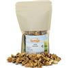 Getzoo Fiocchi di mela di alta qualità, 100 g, spuntino naturale ricco di vitamine per roditori, ricco di fibre e sani, ideale per conigli, porcellini d'India, criceti
