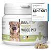 ReaVET TESTURTEIL SEHR GUT 2026 ReaVET Verme Capsule 50 pezzi - per cani, con verme vera (Artemisia Absinthium) in formula vegetale a base di ricetta, adatto per cani di tutte le razze