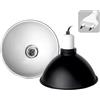 ATB-GIFT 8,5/21,59CM Deep Dome Lamp Fixture, Portalampada per rettili con interruttore/regolabile a 360°, lampada uvb tartarughe Fixture per lucertola tartaruga barbuto luci del drago(EU plug)