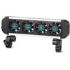 AQPET FROSTLINE Sistema Ventole di Raffreddamento per Acquari Fino a 120 Litri per Acquari d'Acqua Dolce e Marina, Incluso Controller, Ventole orientabili, 4 Elementi