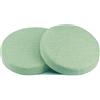 ELYSYSRL Cuscini Sedia Rotondi 40/35/30/45/50cm Cuscino Sedie Antiscivolo 2 pezzi per Sedie Cucina Giardino e Sala da Pranzo Casa Sgabello Cuscino Sedia Rotondo Cuscini sfoderabili(Verde chiaro,Diameter: 30CM/