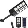 Herrselsam Lampada Solare Esterna 400W LED 6500K Lanterna Solare Esterna IP67 Impermeabile con Sensore di Movimento e 4 Modalità di Illuminazione