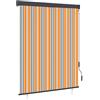 vidaXL Tenda a Rullo per Esterni 140x250 cm Giallo e Blu