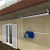 stendinik Stendibiancheria da Soffitto Salvaspazio per Interni e Esterni con 5 Aste da 150cm (Altezza soffitto 300 cm)