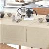 INTRECCI Runner Tavola Cotone Rettangolare 40x130 cm Tinta Unita, Striscia Salvatavolo Cucina in Puro Cotone Certificato OEKO-TEX per Tavola da Pranzo e Ambiente Casa