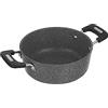 KASANOVA Piccolo tegame antiaderente monoporzione 16 cm di diametro, linea Petra Dark