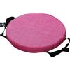 ZIBENE Cuscini Rotondi con Lacci per Sgabello, Cuscini Sgabelli 40x40 Rotondi Antiscivolo, Cuscini per Seggiole Sfoderabili Lavabile Cuscini per Seggiolino da Cucina Tondi Imbottiti Antiscivolo