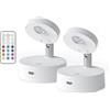 Qutsvosh Ricaricabile Faretti RGB Spotlight Comodino Sconce Lampada per Camera da Letto