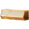 MumaHome Scaffale a Pila Modulare, Contenitore impirabile in bambù per Salotto, Cucina, Camera da letto, 86x30x31cm, colore Legno Naturale