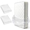 Cutefat 2 Pezzi Coprirete Singolo 120x240cm, Coprimaterasso Trasloco Impermeabile Riutilizzabile, Custodia in Plastica per Materassi, Sacchi per Materassi Singoli per Trasloco