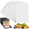 Zyluniy Fogli Disidratatore in Silicone, 12 Pezzi Tappetini Antiaderenti Riutilizzabili BPA-Free, per Essiccatore di Frutta, Alimenti, Cottura al Forno, Pasticcini, Involtini, Fagottini, 37×29 cm