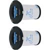 Daaxing Filtri lavabili per aspirapolvere Rowenta Gli Air Force Flex 760 Accessori di ricambio ZR009003 - Filtri lavabili e riutilizzabili (2PCS)