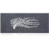 AOAOPQ Zerbino per porta d'ingresso, resistente, antiscivolo, in gomma, assorbente, per pavimento, cucina, ingresso, passatoia per porta d'ingresso, 120 x 45 cm, grigio (Mats)