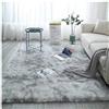 GELing Shaggy Tappeto A Pelo Lungo, Tappeto Peloso Soggiorno, Cameretta Tappeti Shaggy Camera da Letto Morbido Lunga Soffice E Antiscivolo,Grigio 2,60x160cm