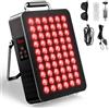 UrbanLuxe Lampada a infrarossi con 60 LED, chip LED a 6 core, doppio chip 660nm e 850nm, potenza elevata 300W, adatta alle famiglie, XL 99W 7u2