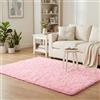 Pergamon Tappeto shaggy Fluffy - tappeto a pelo lungo extra morbido, tappeto moderno per soggiorno, facile da pulire